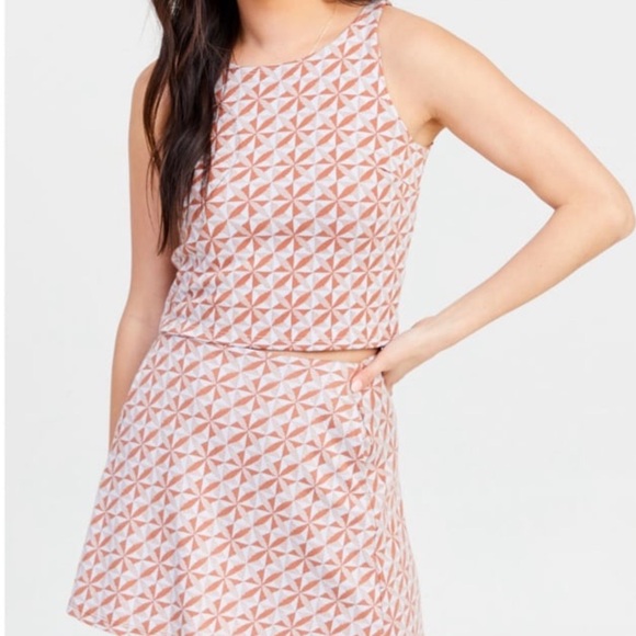 Altar'd State Other - ALTAR’D STATE Sandi Tank & Skirt Set